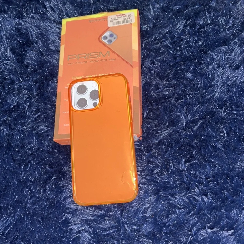 Orange iPhone 12/13 pro max case